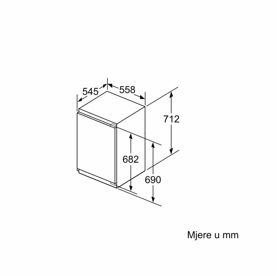 Ugradbeni zamrzivač Bosch GIV11AFE0