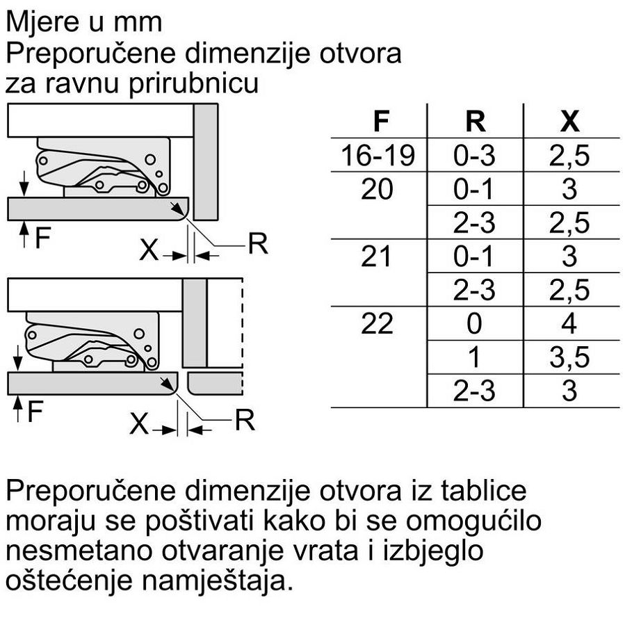 Podpultni zamrzivač Bosch GUN21ADE0
