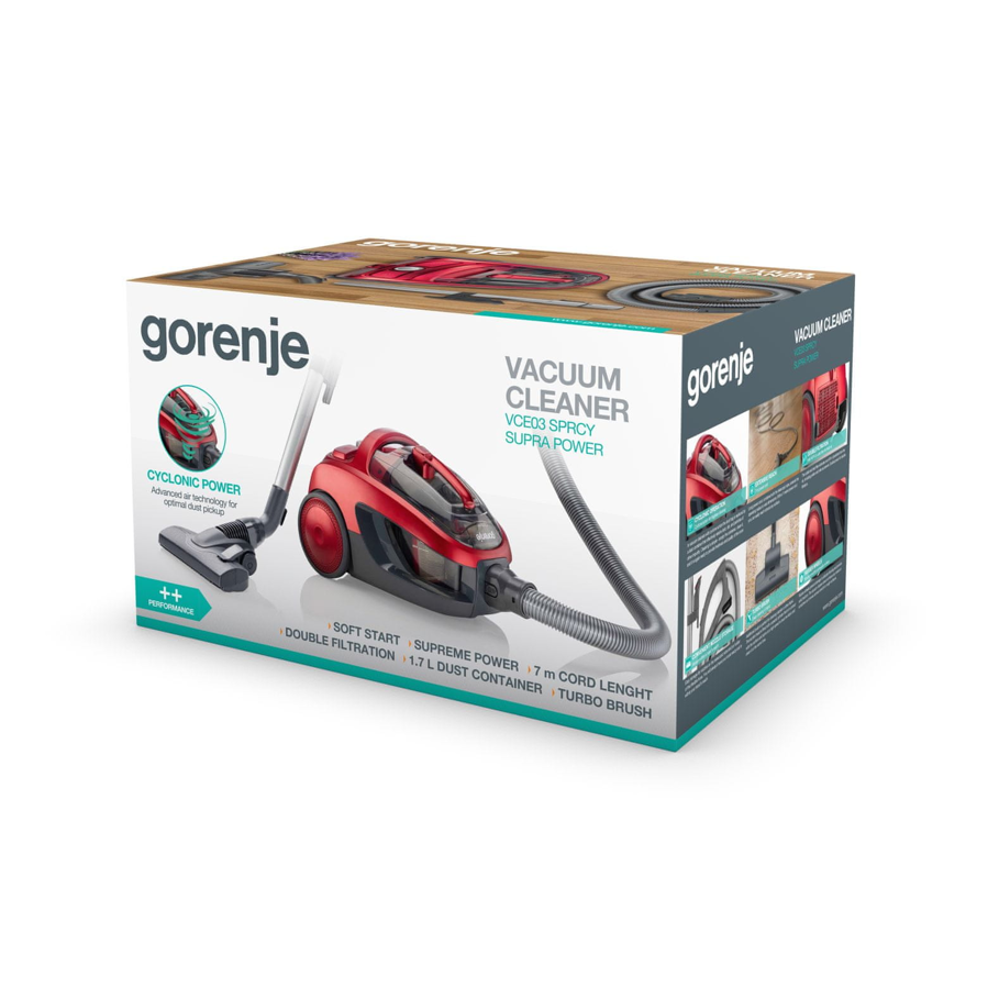 Usisavač Gorenje VCE03SPRCY