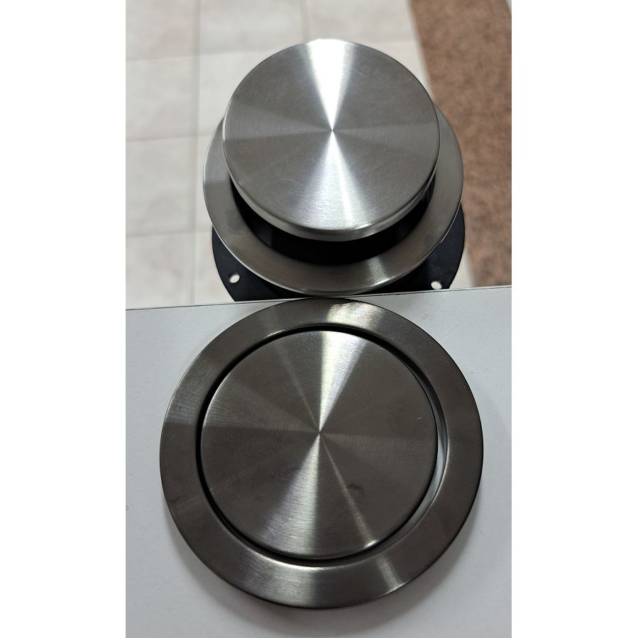 Utičnica Commel ugradbena PopUp 2m 3680W/16A 2xUSB A+C 5V/3,1A 235-121 inox/tamni inox