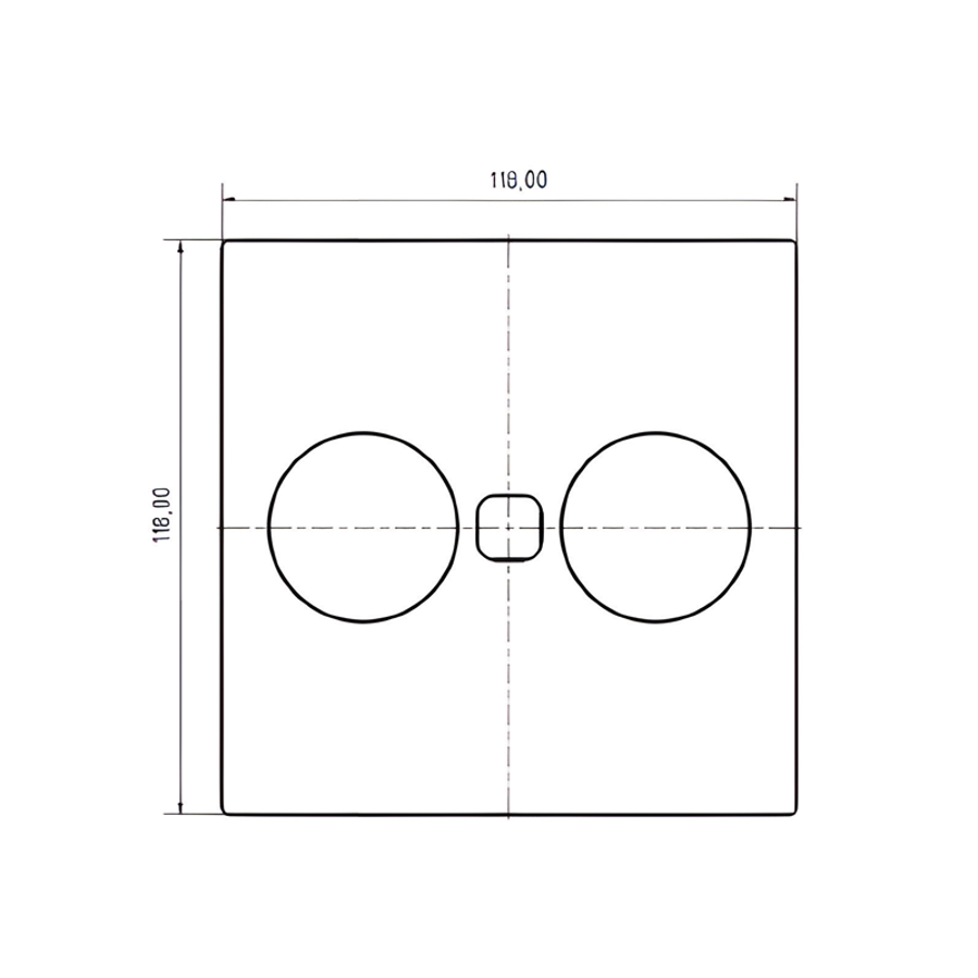 Utičnica ugradbena HPF Duplex-Q nehrđajući čelik 1xSchuko + USB A/C 0144301202