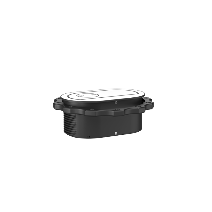 Utičnica ugradbena HPF Piccolino bijelo staklo 2m 1xSchuko + USB A/C + bež. punj