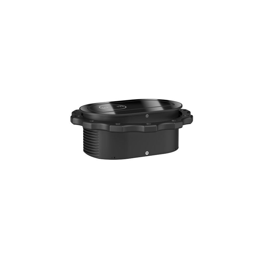Utičnica ugradbena HPF Piccolino crno staklo 2m 1xSchuko + USB A/C + bež. punjač