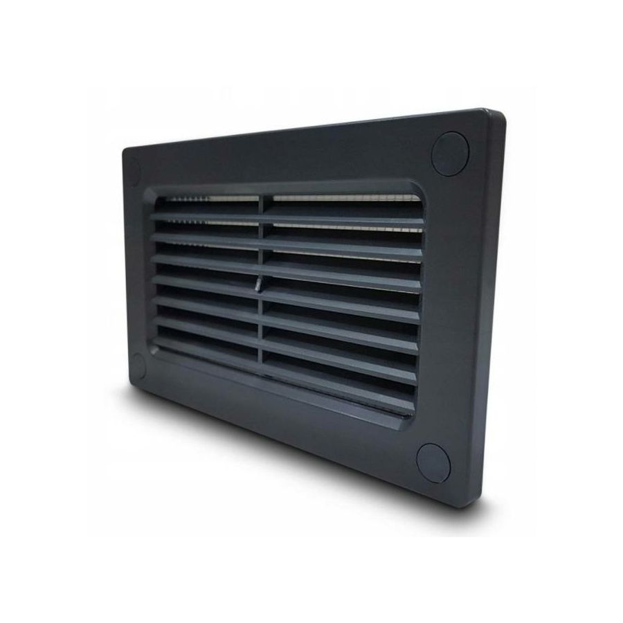 Ventilacijska rešetka Awenta KP75-30GR grafit 75x150mm