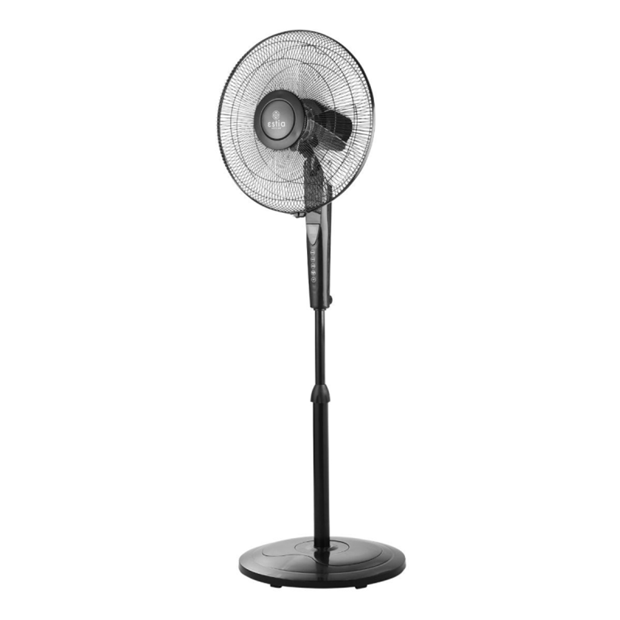 Ventilator stajaći Estia Abel 40cm 60w + daljinski 06-21528