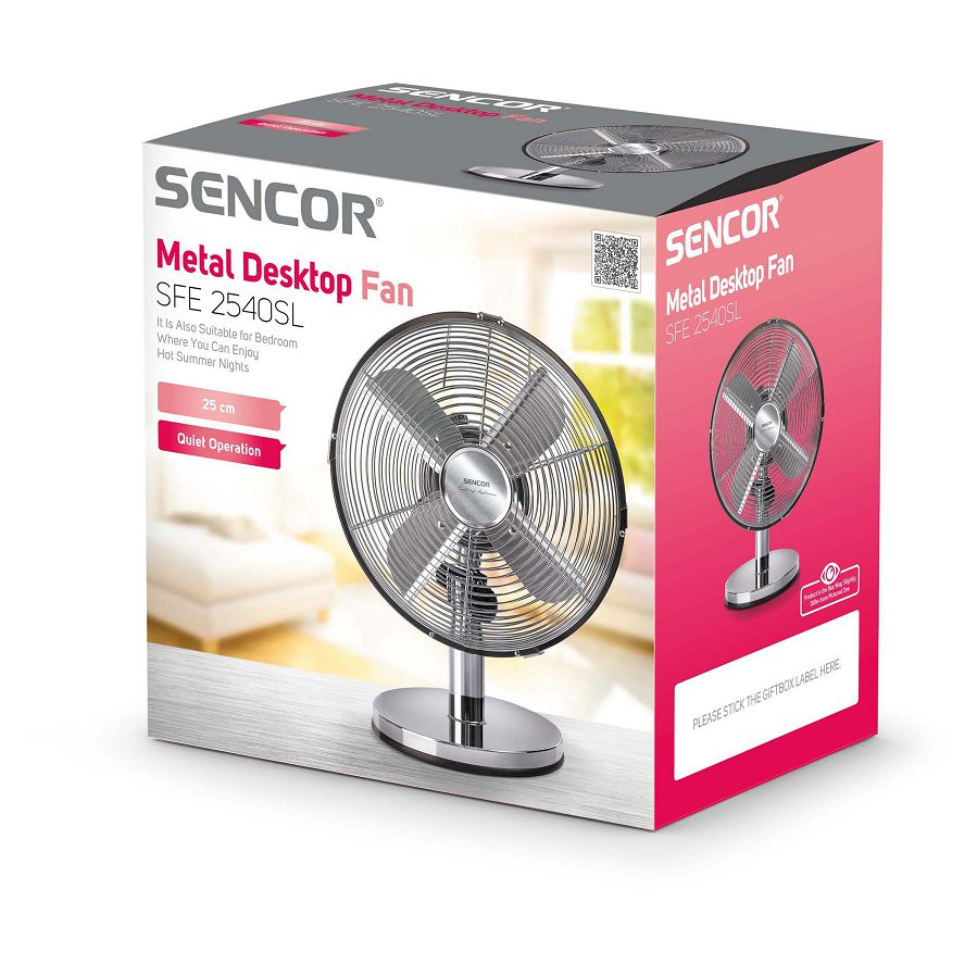 Ventilator stolni Sencor SFE2540SL