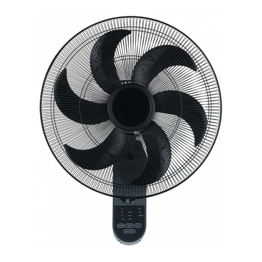 Ventilator zidni Estia Wall 45cm 75w + daljinski 06-21177