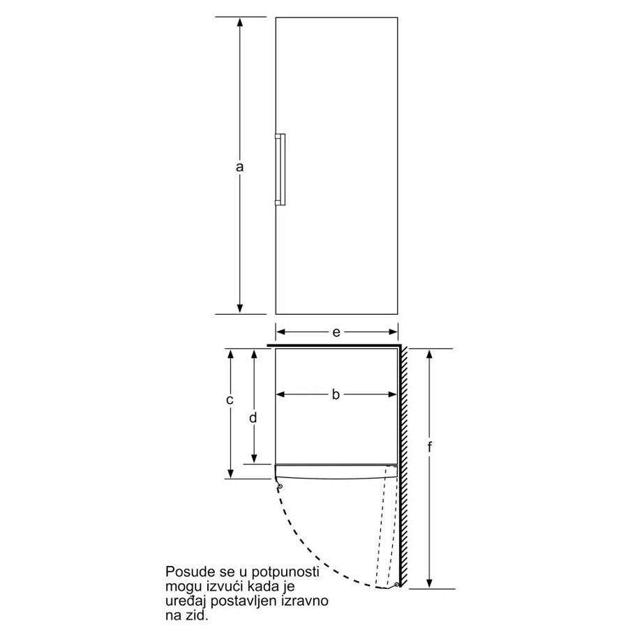 Zamrzivač Bosch GSN54AWDV