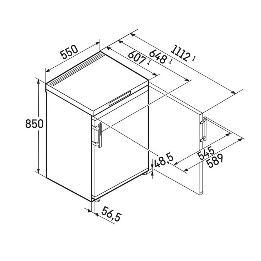 Zamrzivač Liebherr Fe1404 PureLine