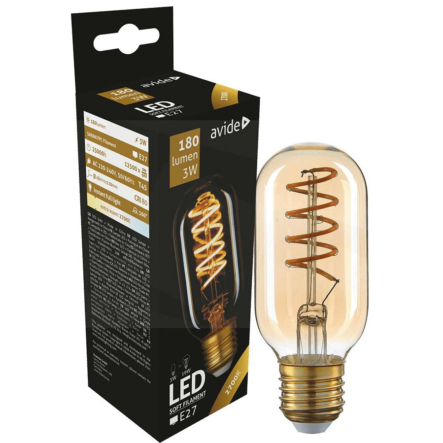 Žarulja LED Avide T45 E27 3W 2700K 180lm 19793