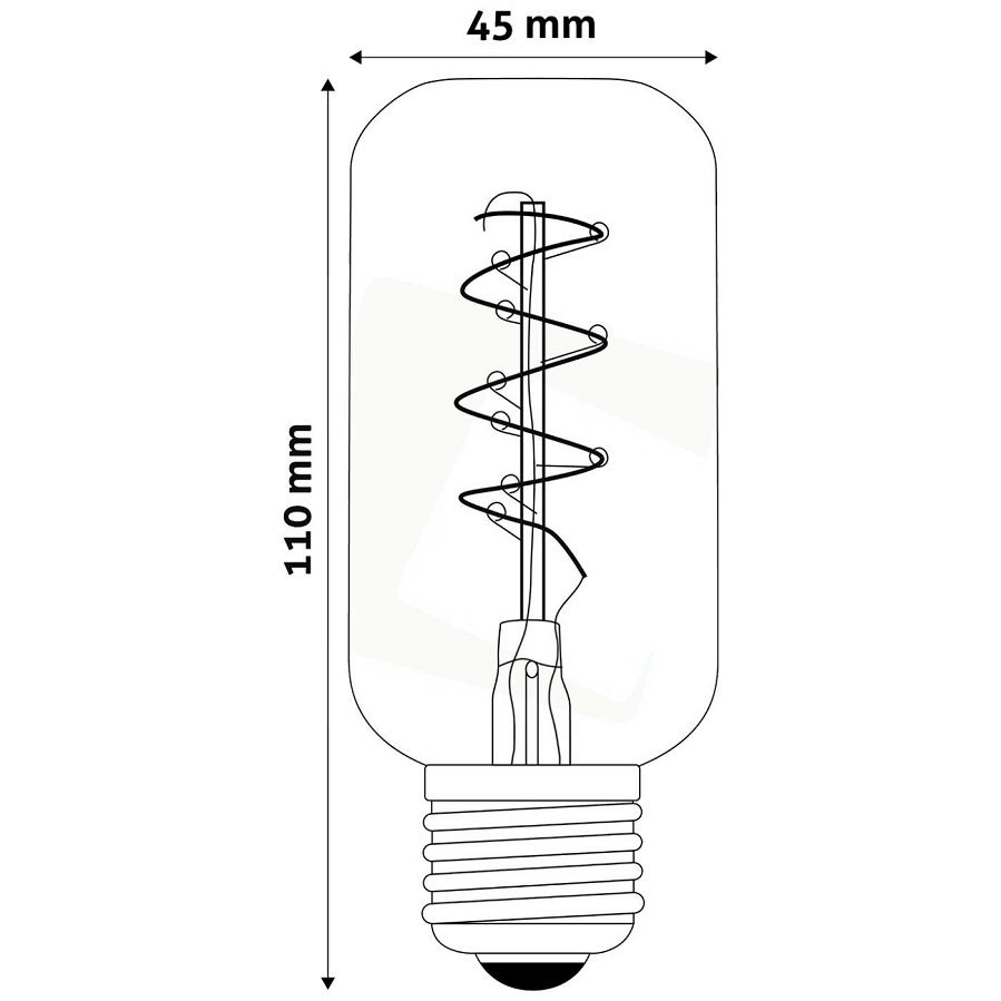 Žarulja LED Avide T45 E27 3W 2700K 180lm 19793