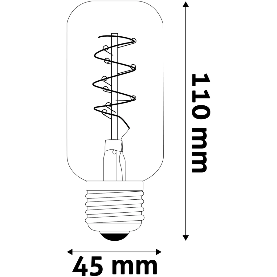 Žarulja LED Avide T45 E27 4.5W 2700K 400lm ABLSFT45EW-4.5W