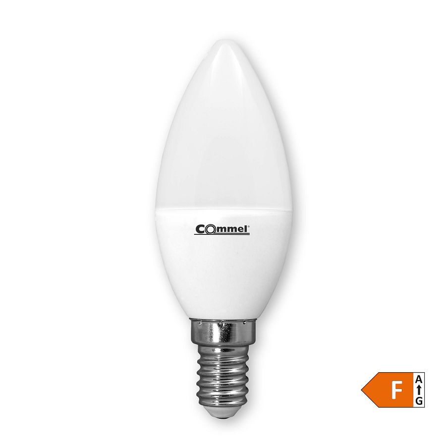 Žarulja LED Commel E14 C37 4,9W 3000K 470lm 305-731