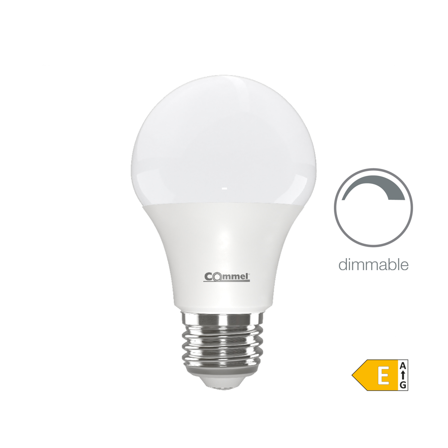 Žarulja LED Commel E27 8W 3000K 900lm dimmable 305-719