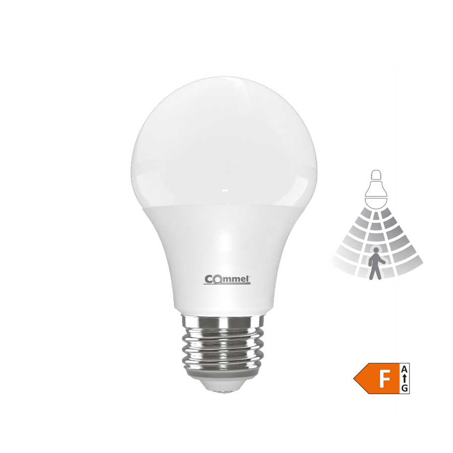 Žarulja LED Commel E27 A60 12W 4000K 1200lm sa senzorom pokreta