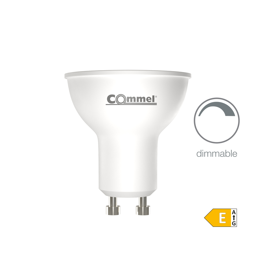 Žarulja LED Commel GU10 7W 4000K 630lm dimmable 305-859