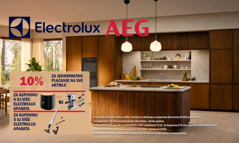 Electrolux AEG popusto do 40 posto