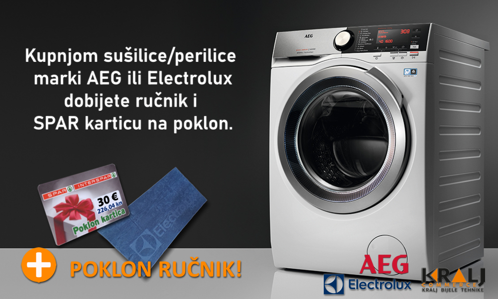 Lux/AEG ručnici na poklon
