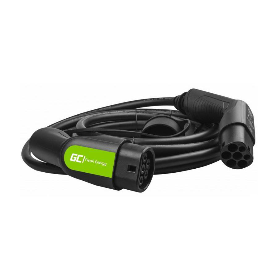 Kabel za EV Green Cell EV08 22kW, 32A Tip2 7m
